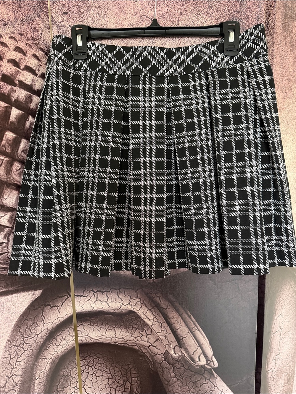 Banana Republic Plaid Circle Skirt - Women